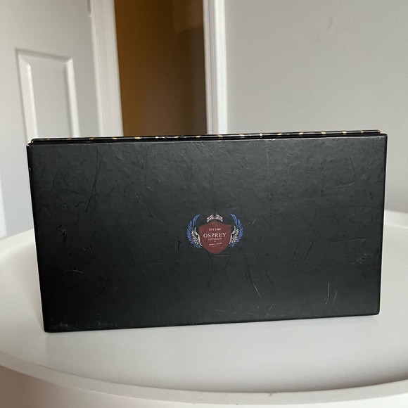 NWT Osprey Crock Red Leather Zip Around Wallet - Picture 11 of 13